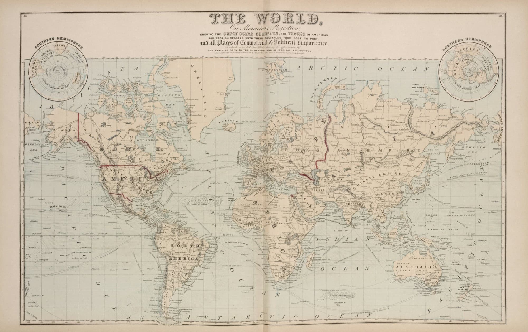 An antique world map — Delhi·Dot·Collection ships from Tohana to the world